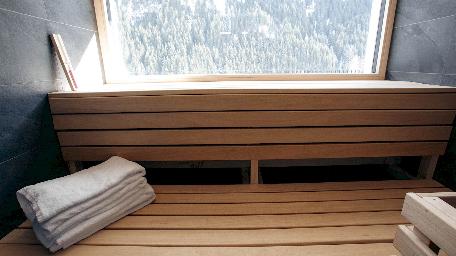 Private sauna in the vacation apartment Ischgl.